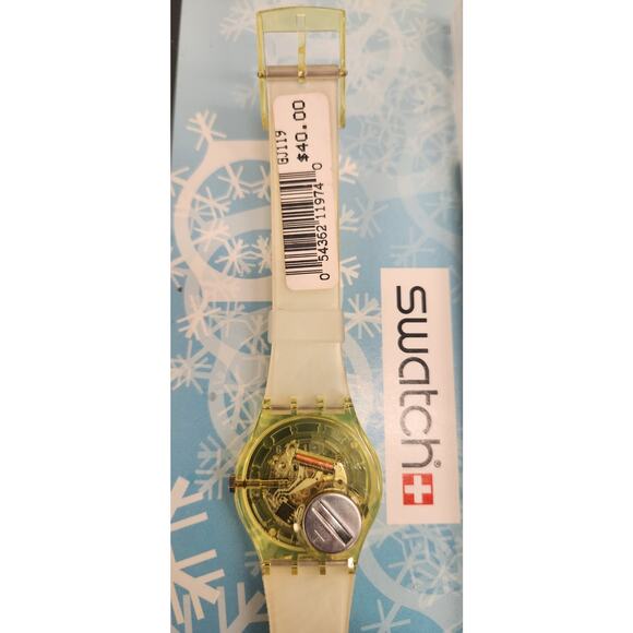 Vintage Swatch watch SPYRAL GJ119 New in box with paperwork - Picture 9 of 9